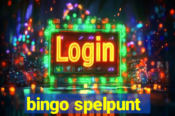 bingo spelpunt