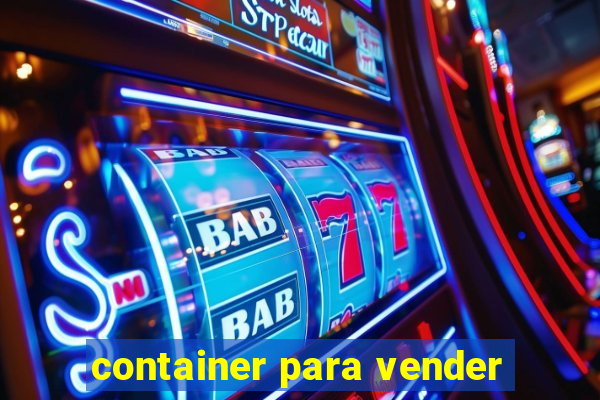 container para vender