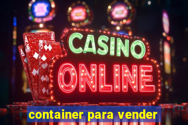 container para vender