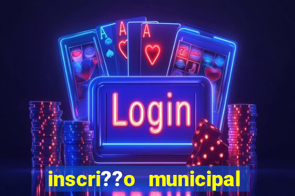 inscri??o municipal porto alegre