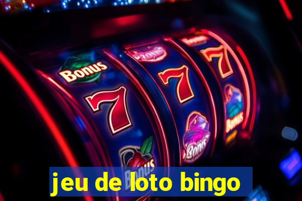 jeu de loto bingo