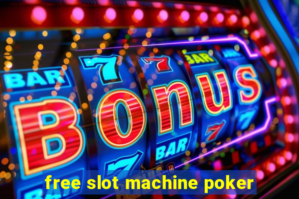 free slot machine poker