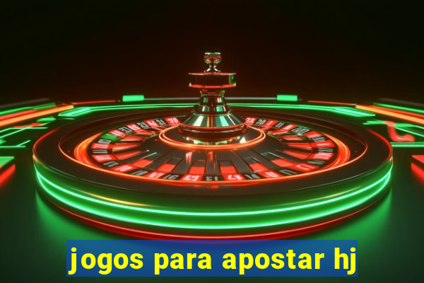 jogos para apostar hj