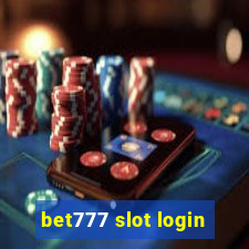 bet777 slot login