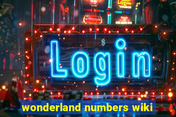 wonderland numbers wiki