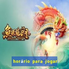 horário para jogar fortune dragon