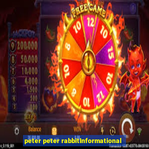 peter peter rabbitInformational