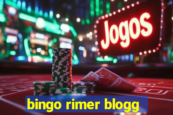 bingo rimer blogg