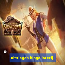 uitslagen bingo loterij