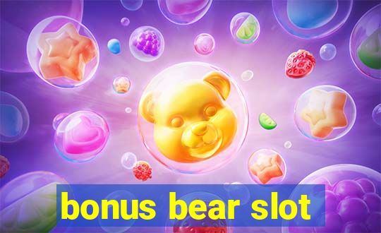 bonus bear slot