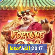 lotofácil 2017