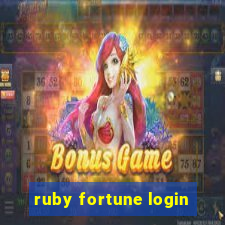 ruby fortune login