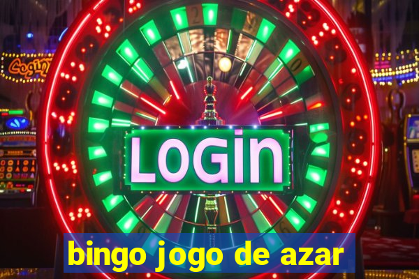 bingo jogo de azar