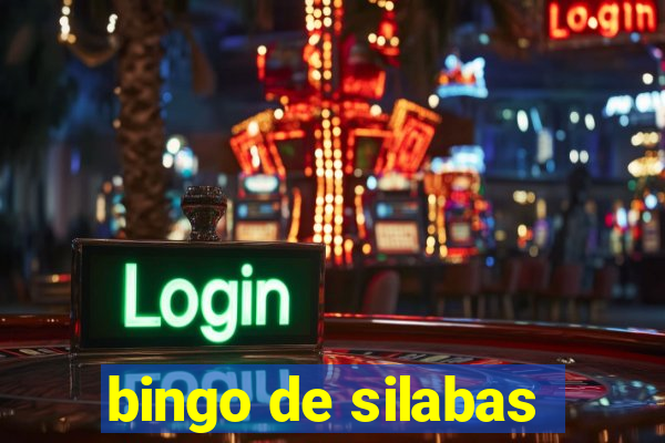 bingo de silabas