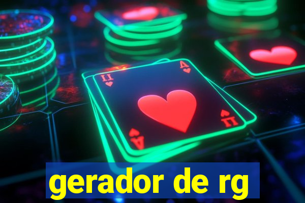 gerador de rg