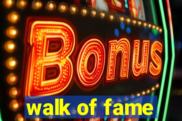 walk of fame