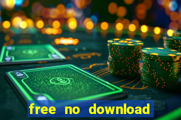 free no download slot machines