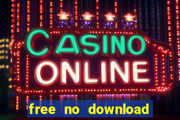 free no download slot machines