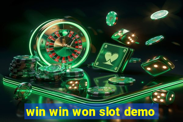 win win won slot demo