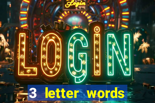 3 letter words from casino