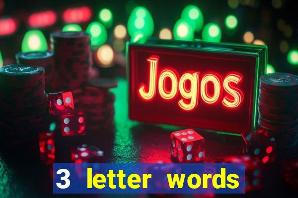 3 letter words from casino