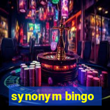 synonym bingo