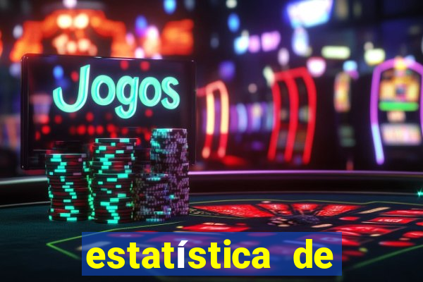 estatística de jogos de futebol