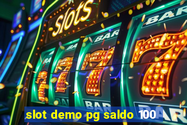 slot demo pg saldo 100