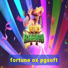 fortune ox pgsoft