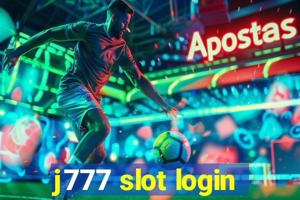 j777 slot login