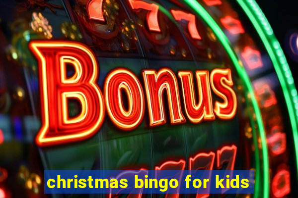 christmas bingo for kids