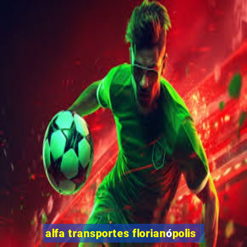 alfa transportes florianópolis