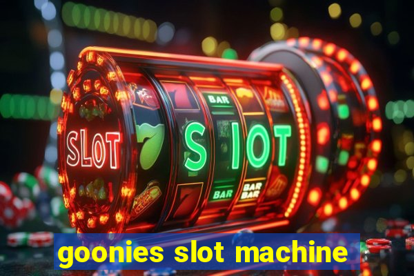 goonies slot machine