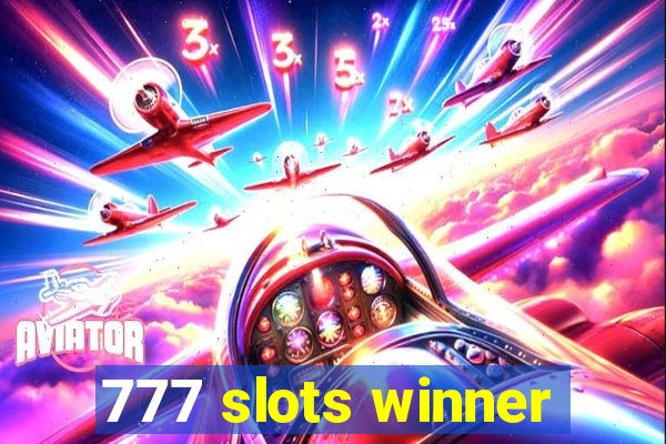 777 slots winner