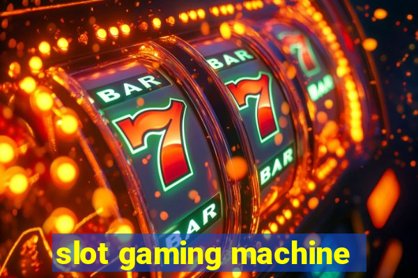 slot gaming machine