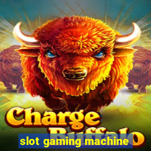 slot gaming machine