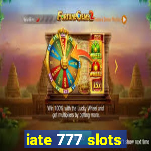 iate 777 slots