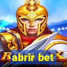 abrir bet