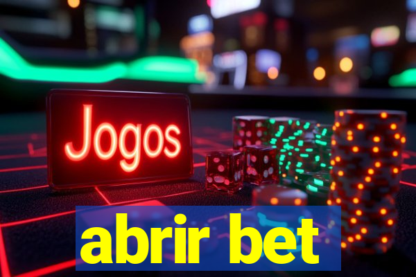 abrir bet