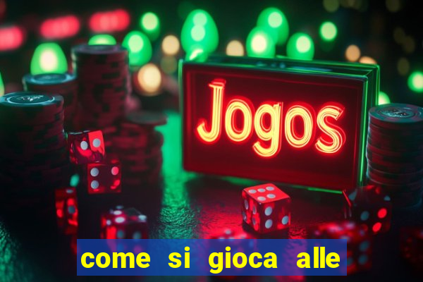 come si gioca alle slot machine online