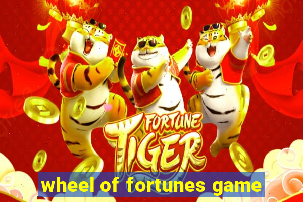 wheel of fortunes game