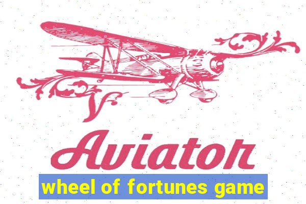 wheel of fortunes game