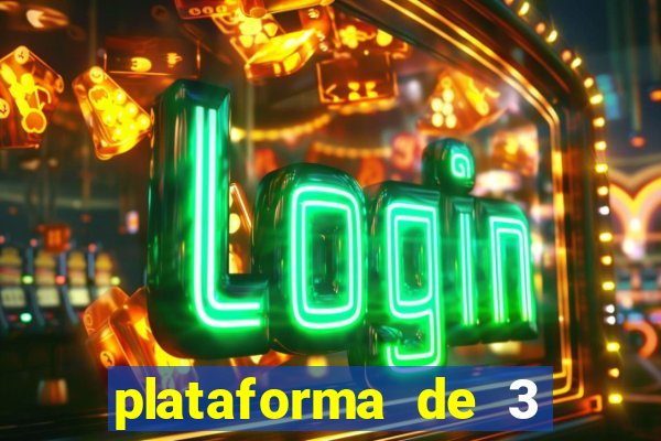 plataforma de 3 reais slots