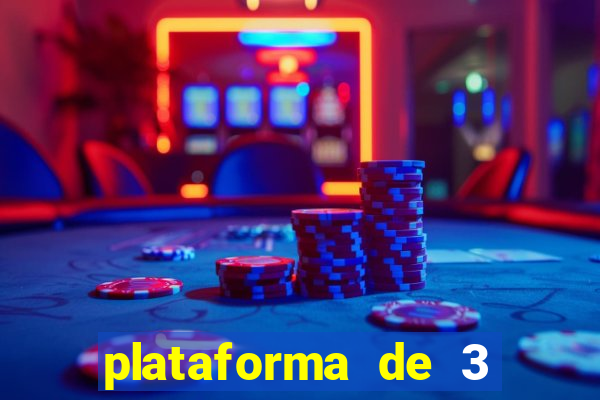 plataforma de 3 reais slots