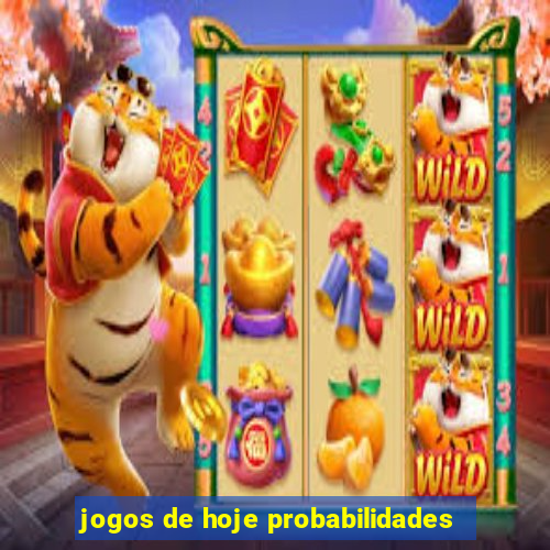 jogos de hoje probabilidades