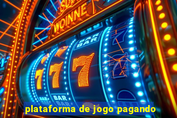 plataforma de jogo pagando