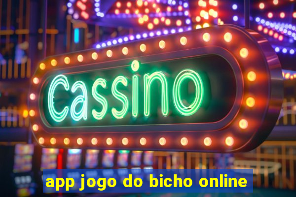 app jogo do bicho online