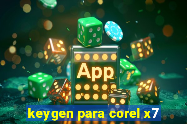 keygen para corel x7