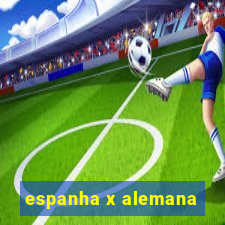 espanha x alemana