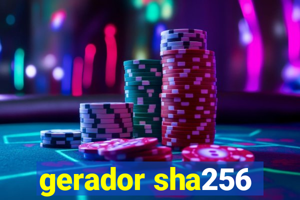 gerador sha256